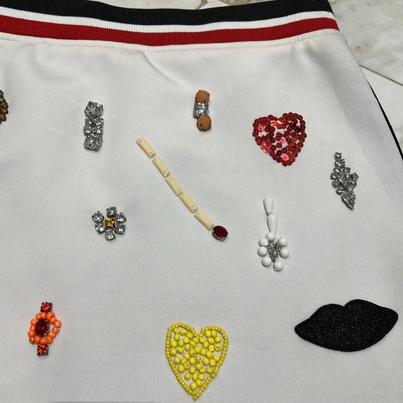 Sequin embellished mini skirt - Picture 4 of 8